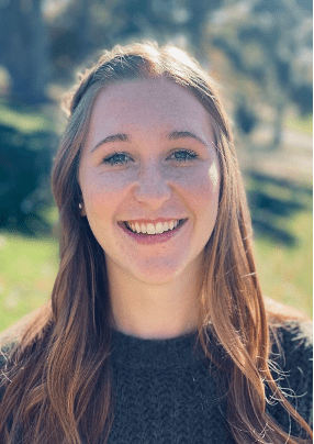 A picture of Kelsey Felkins. She has light brown hair and smiles at the camera. 